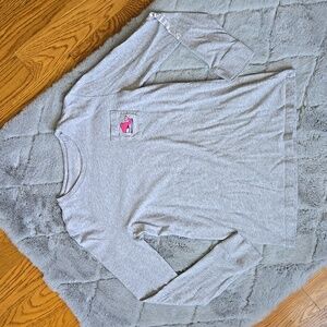 Vineyard Vines Grey Long-Sleeve Shirt, Girls Large, Decent Condition